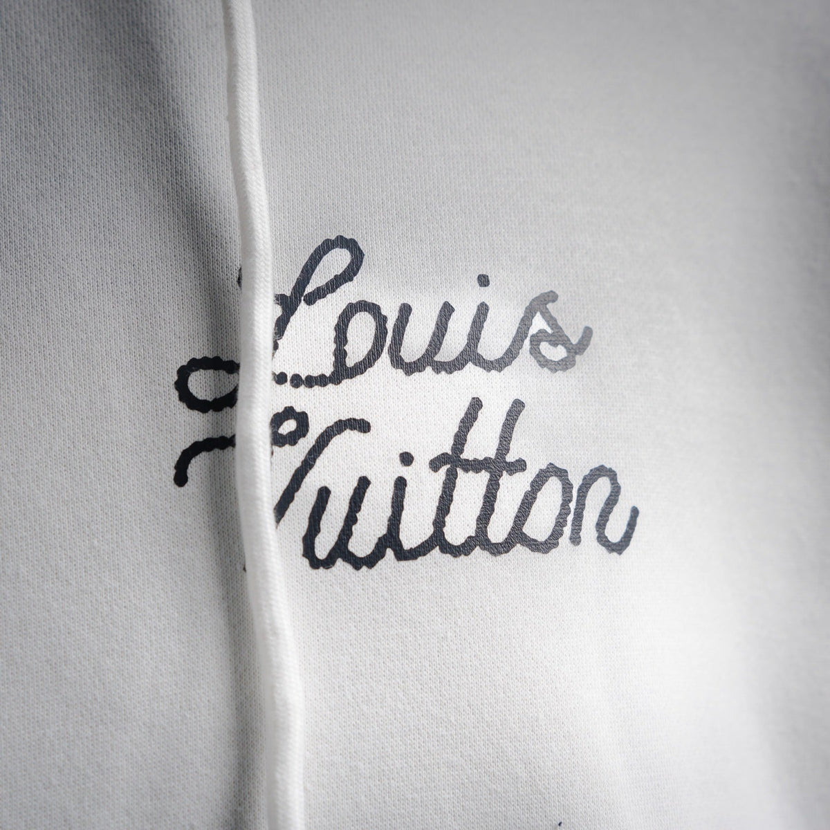 Louis 25fw printed hoodie