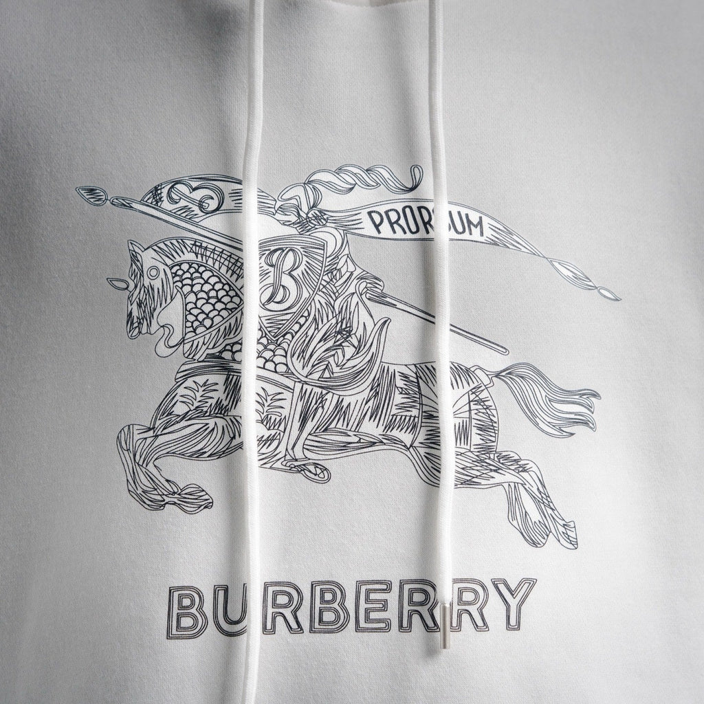 Burbery 25fw printed hoodie