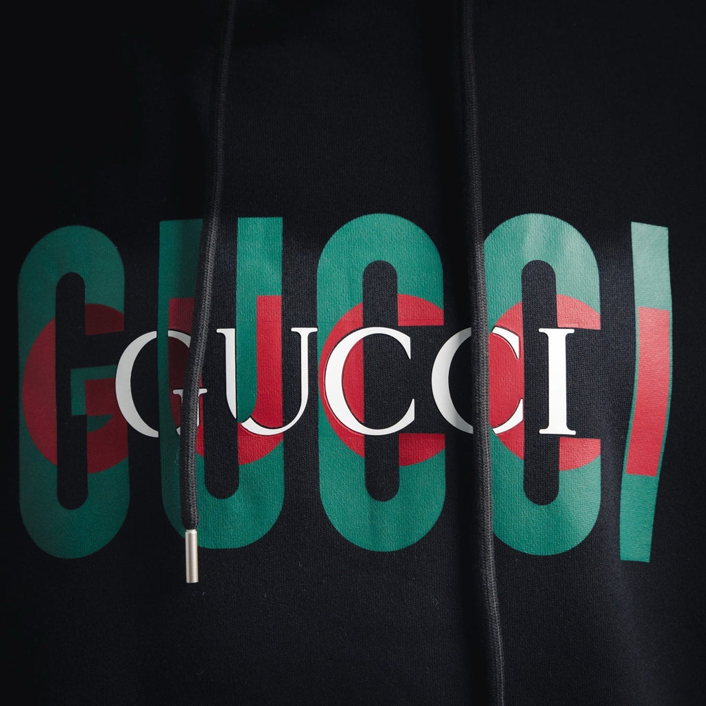 Guc 25fw printed hoodie