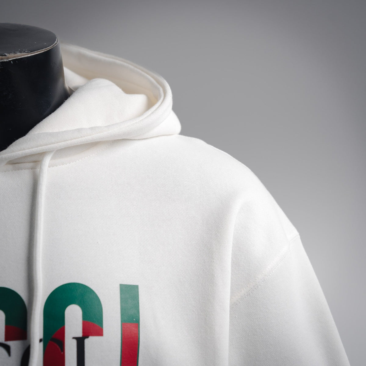 Guc 25fw printed hoodie