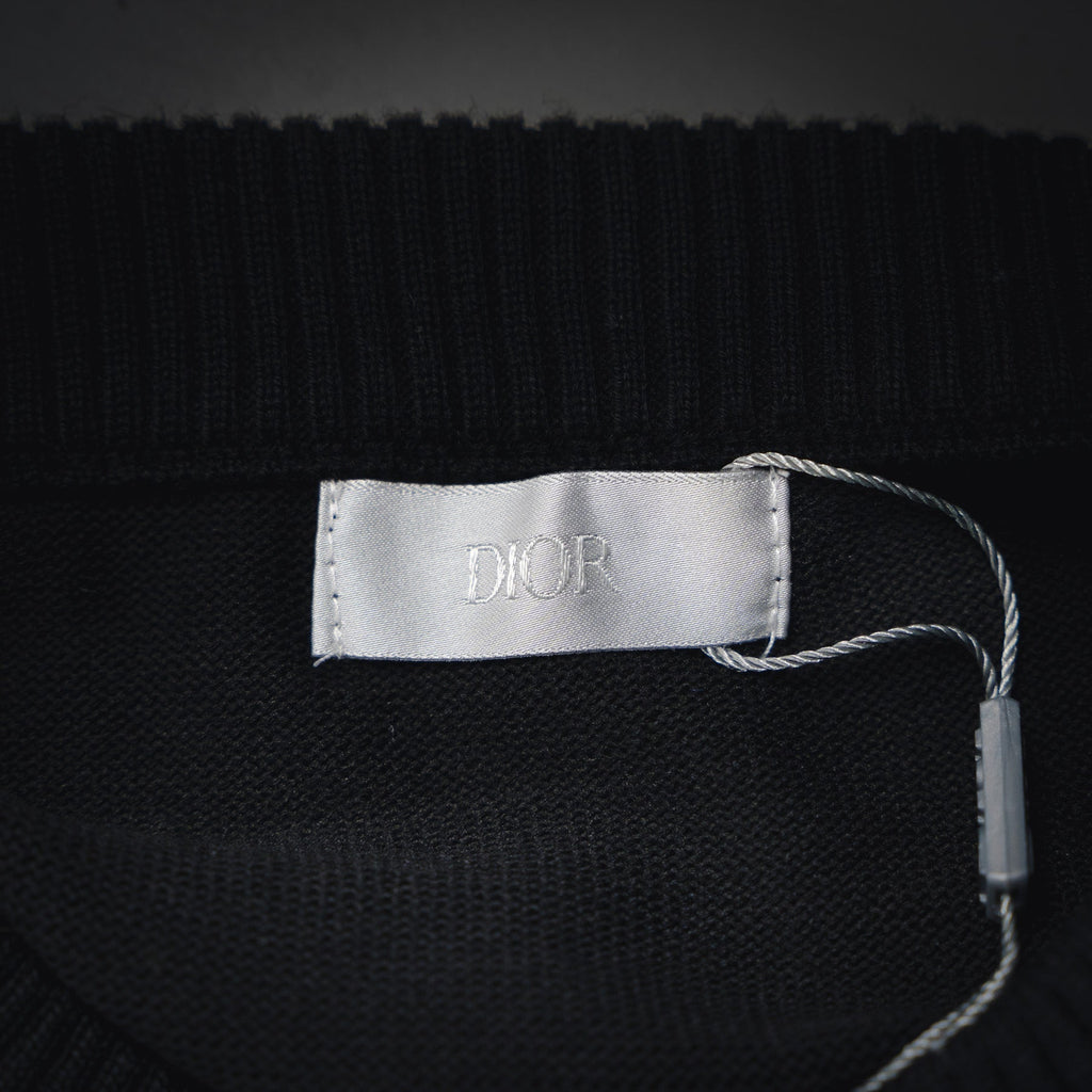 CD 25fw embroidered sweater