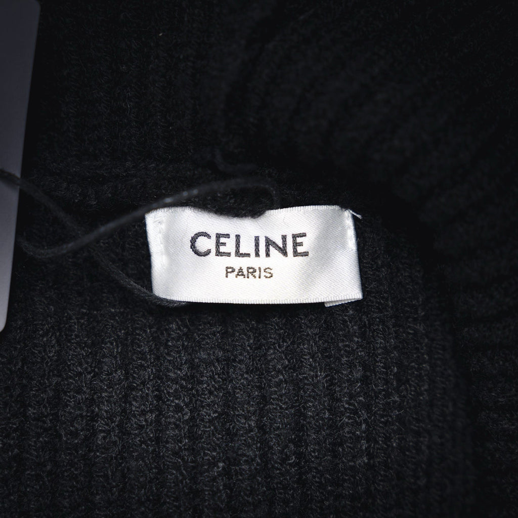 Cel 25fw knitted hoodie