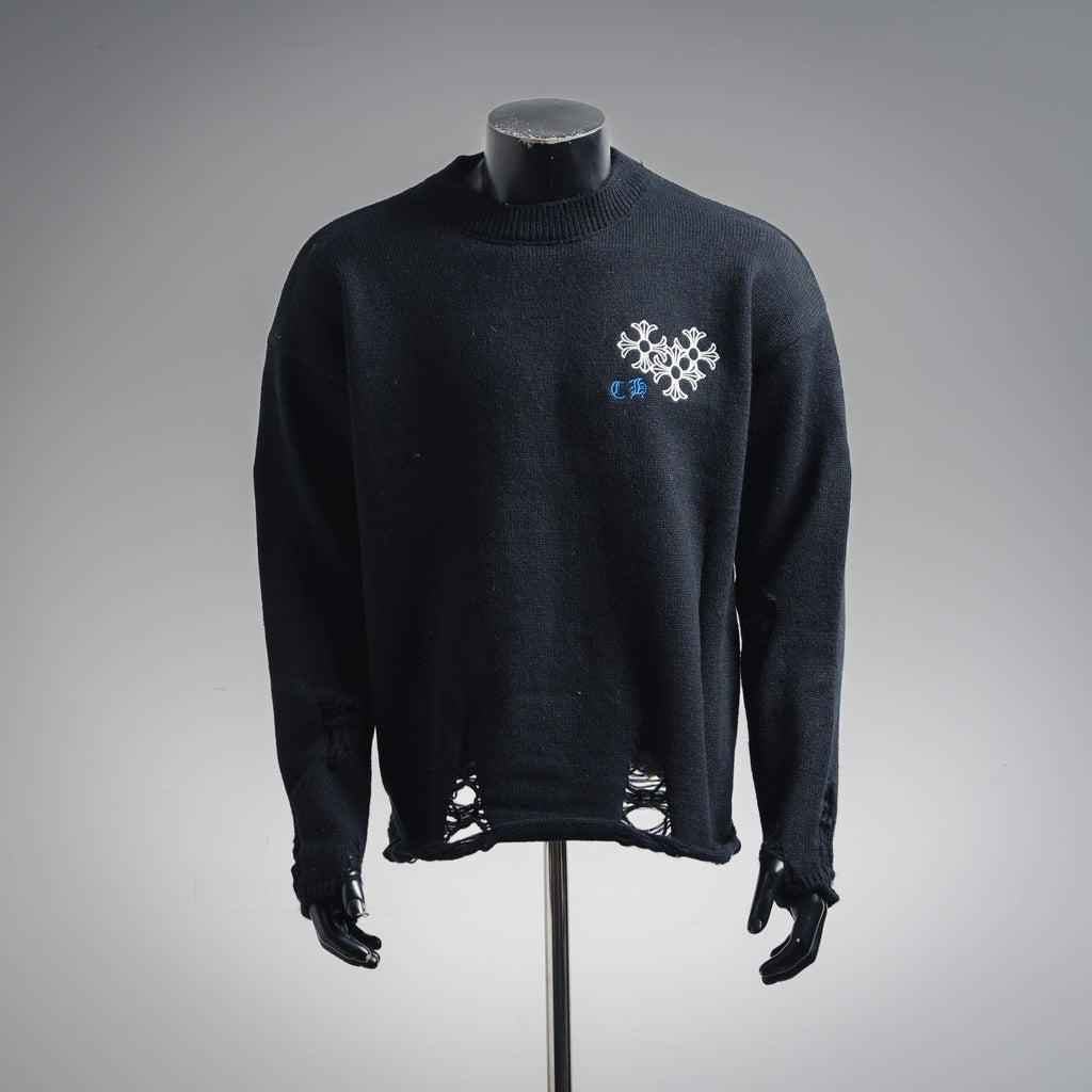 Chrome 25fw embroidered sweater