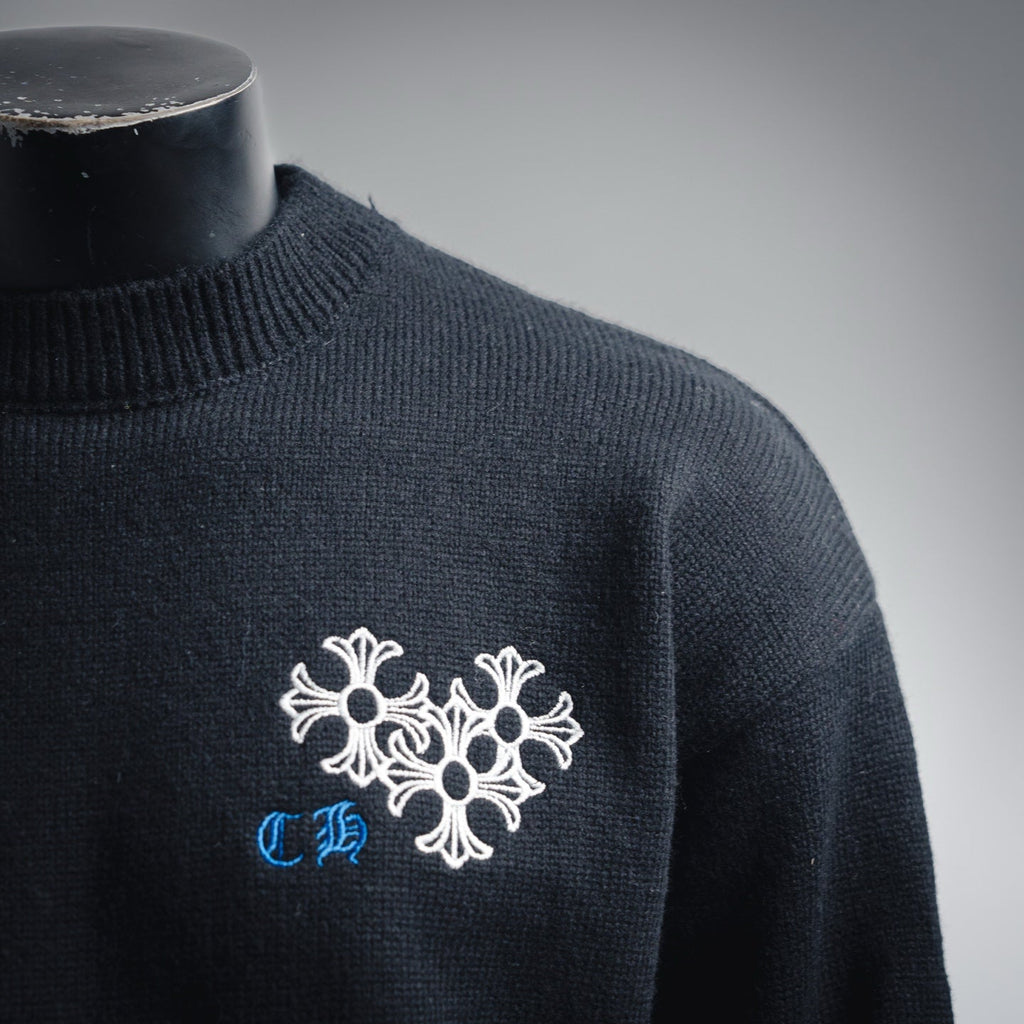 Chrome 25fw embroidered sweater