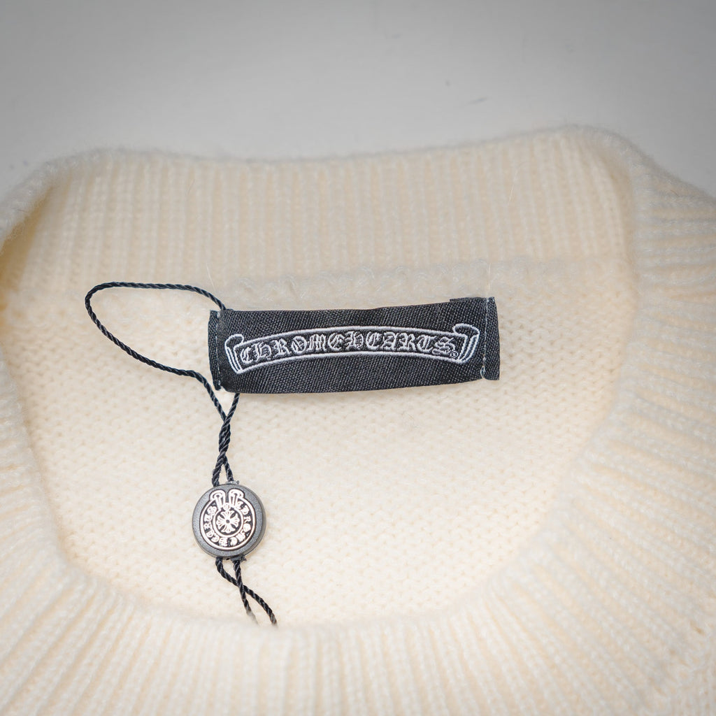 Chrome 25fw embroidered sweater