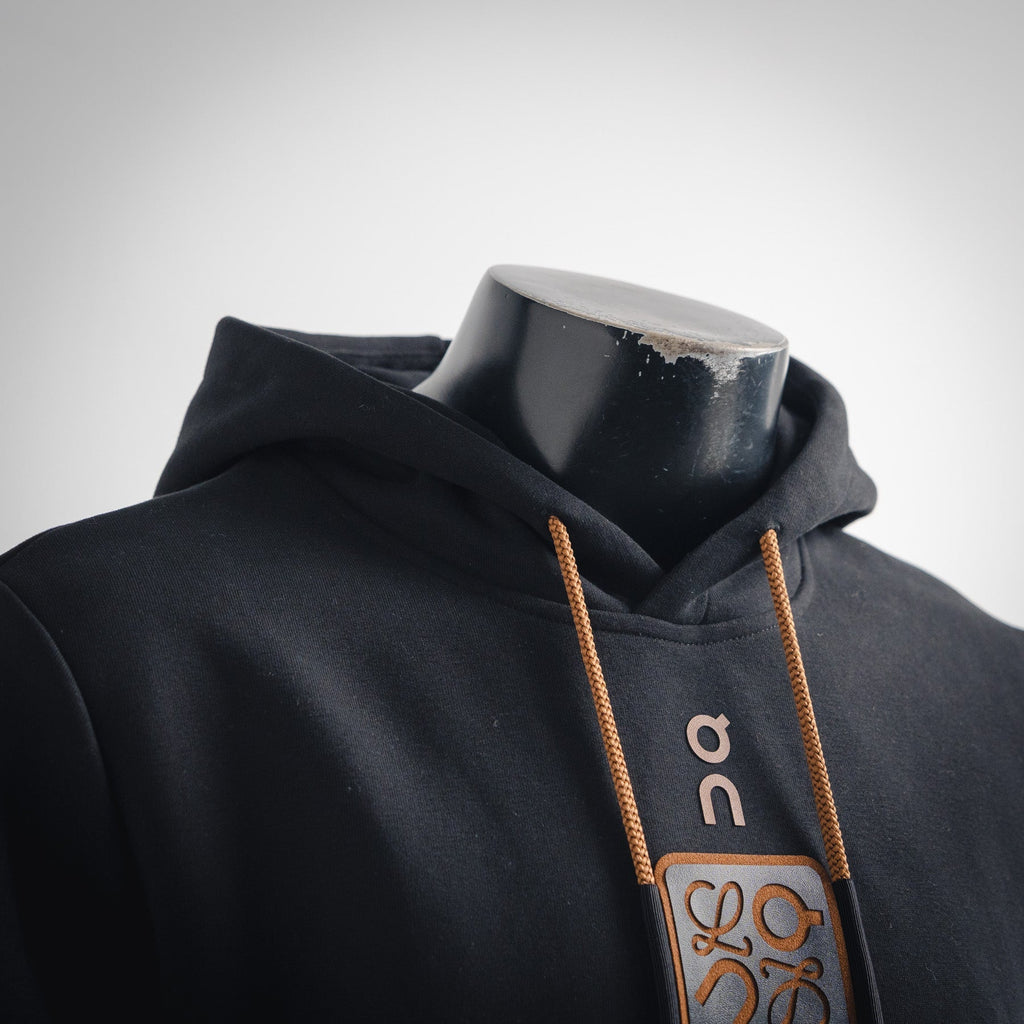 Loe 25fw printed hoodie