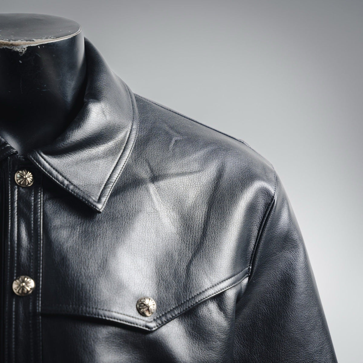 Chrome 25fw leather jacket