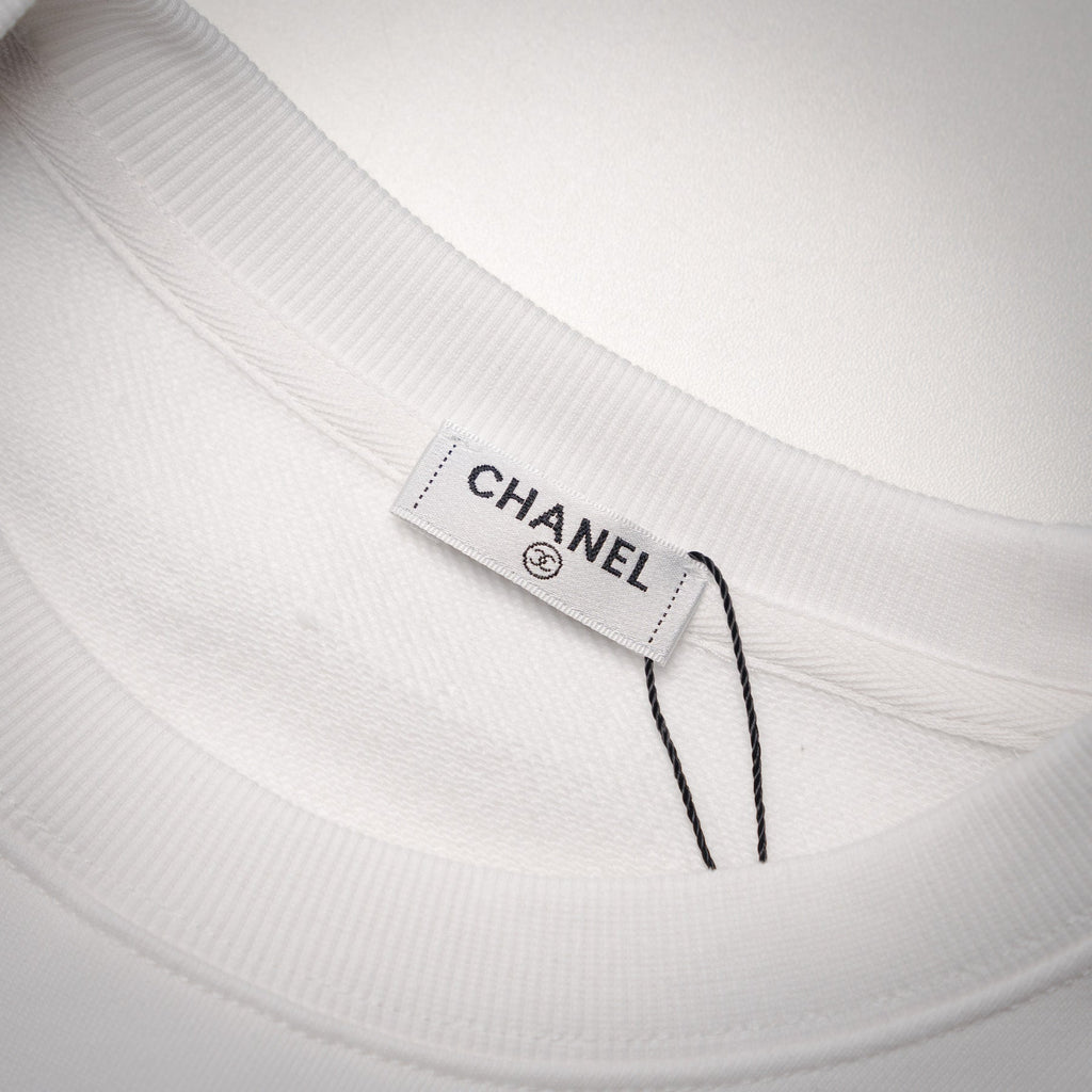 Chan 25fw printed sweatshirt