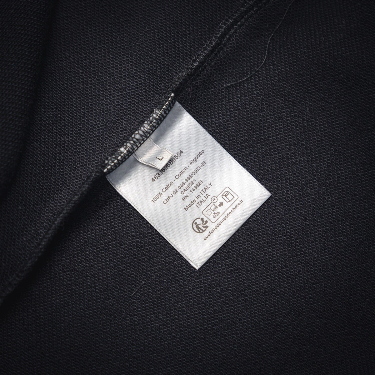 CD 25fw printed sweatshirt