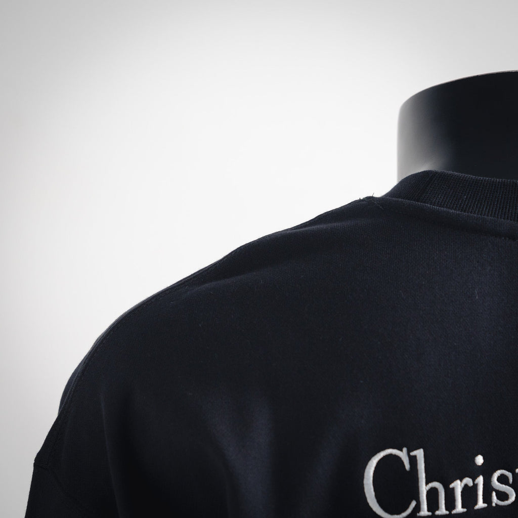 CD 25fw embroidered sweatshirt