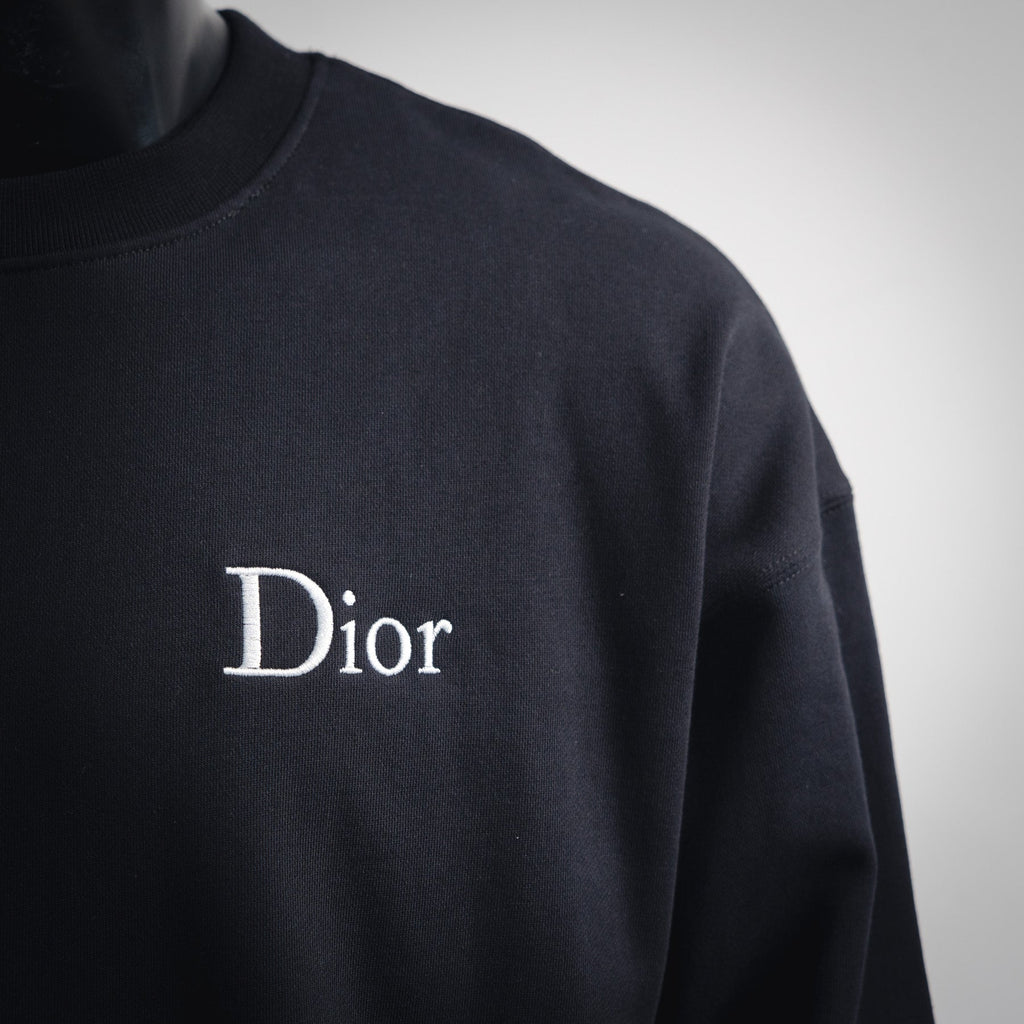 CD 25fw embroidered sweatshirt