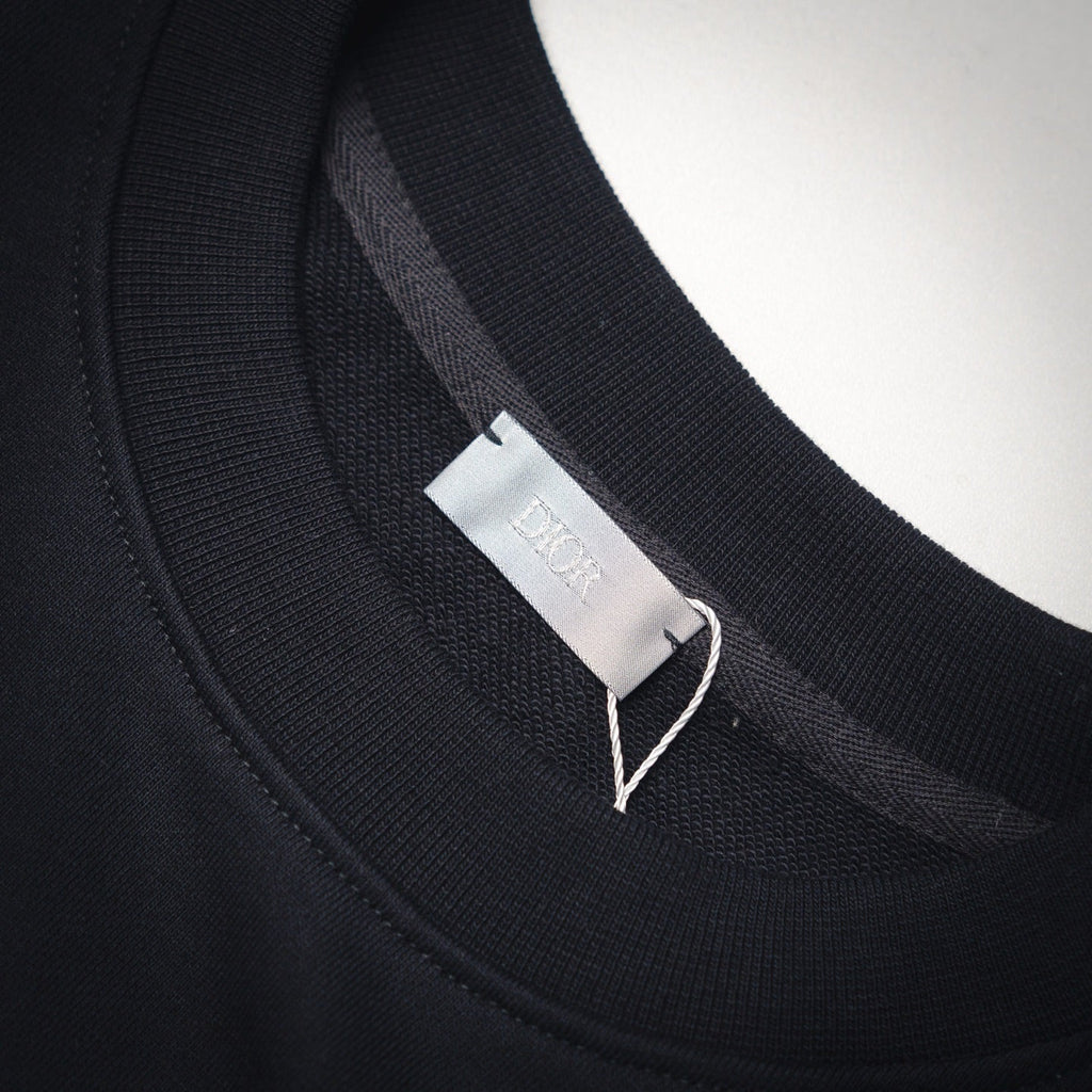 CD 25fw embroidered sweatshirt