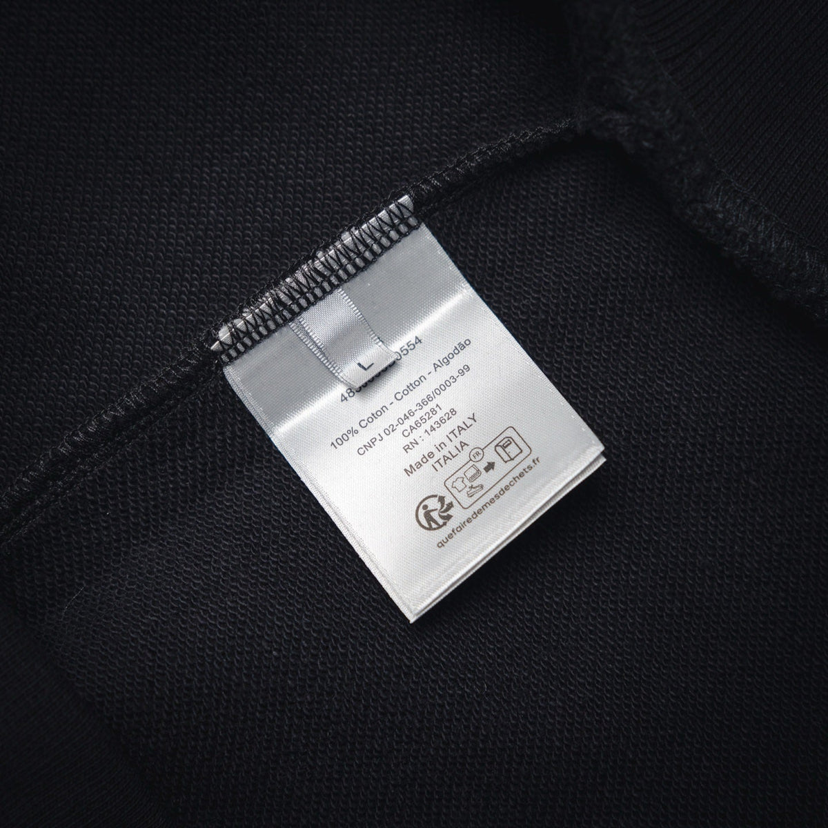 CD 25fw embroidered sweatshirt
