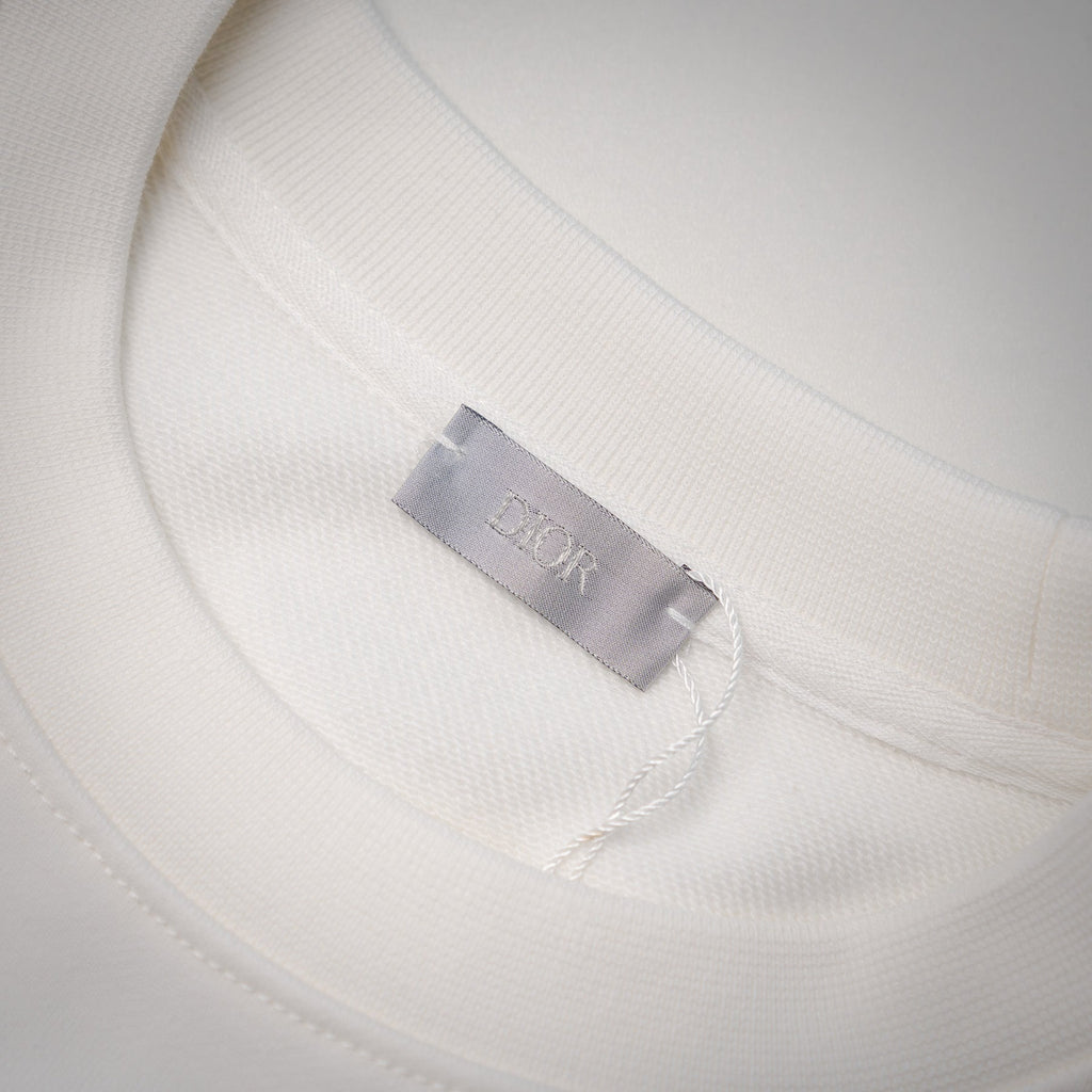 CD 25fw embroidered sweatshirt