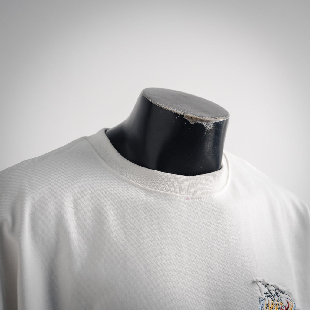 Burbery 25fw embroidered sweatshirt