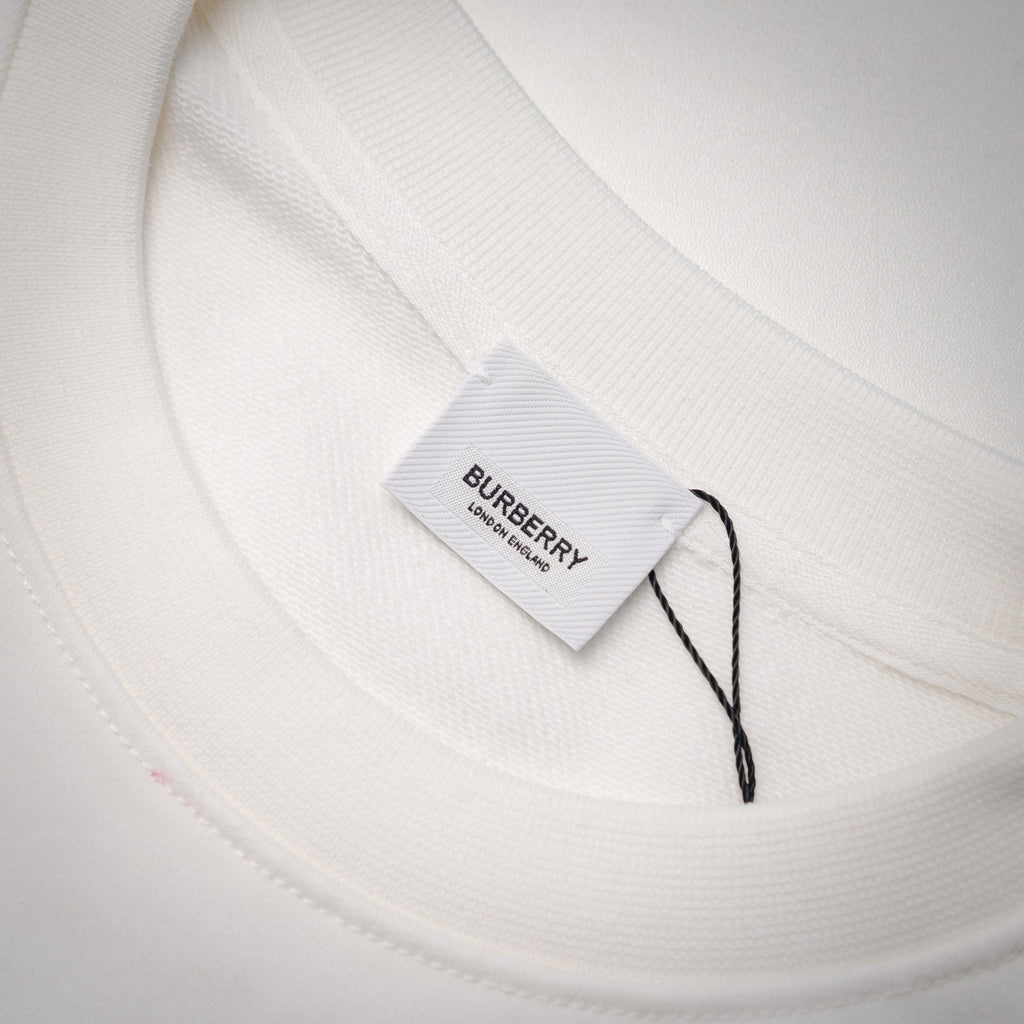 Burbery 25fw embroidered sweatshirt