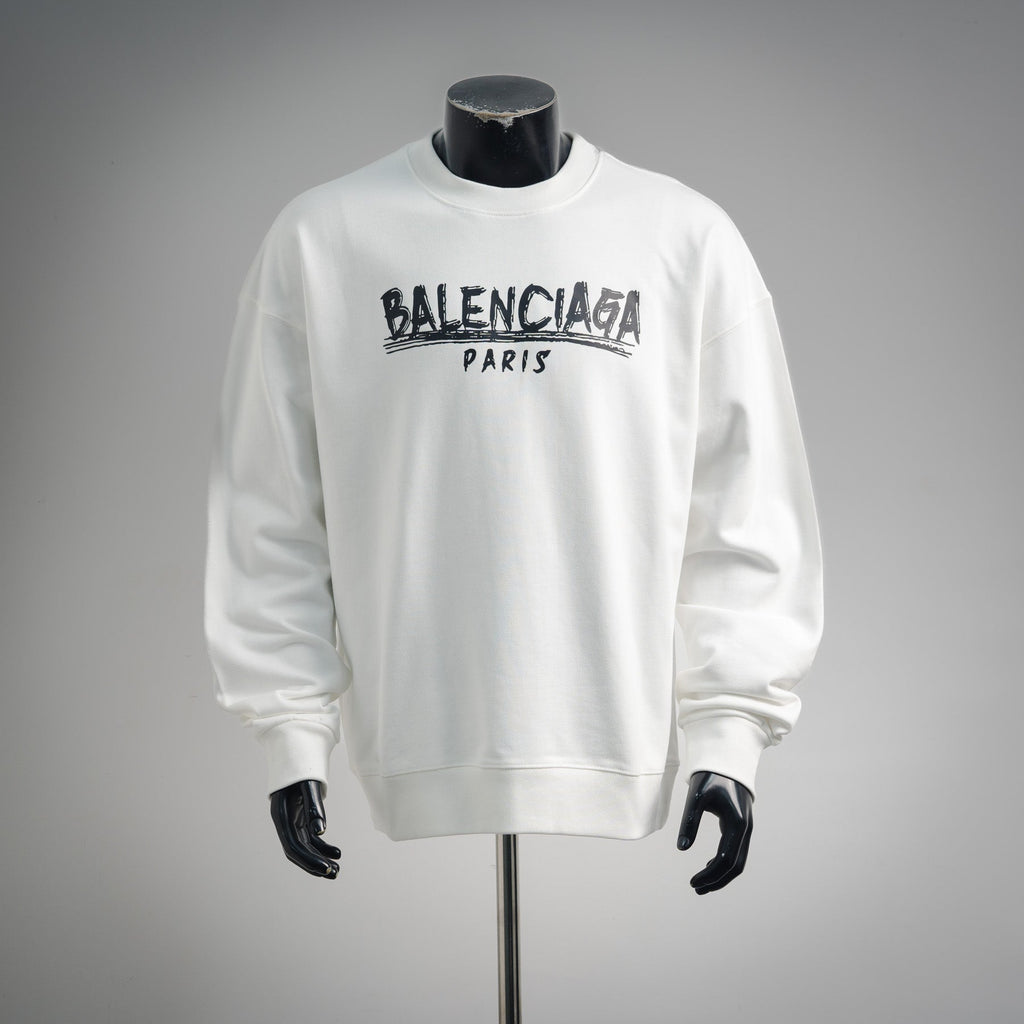 Balen 25fw printed sweatshirt