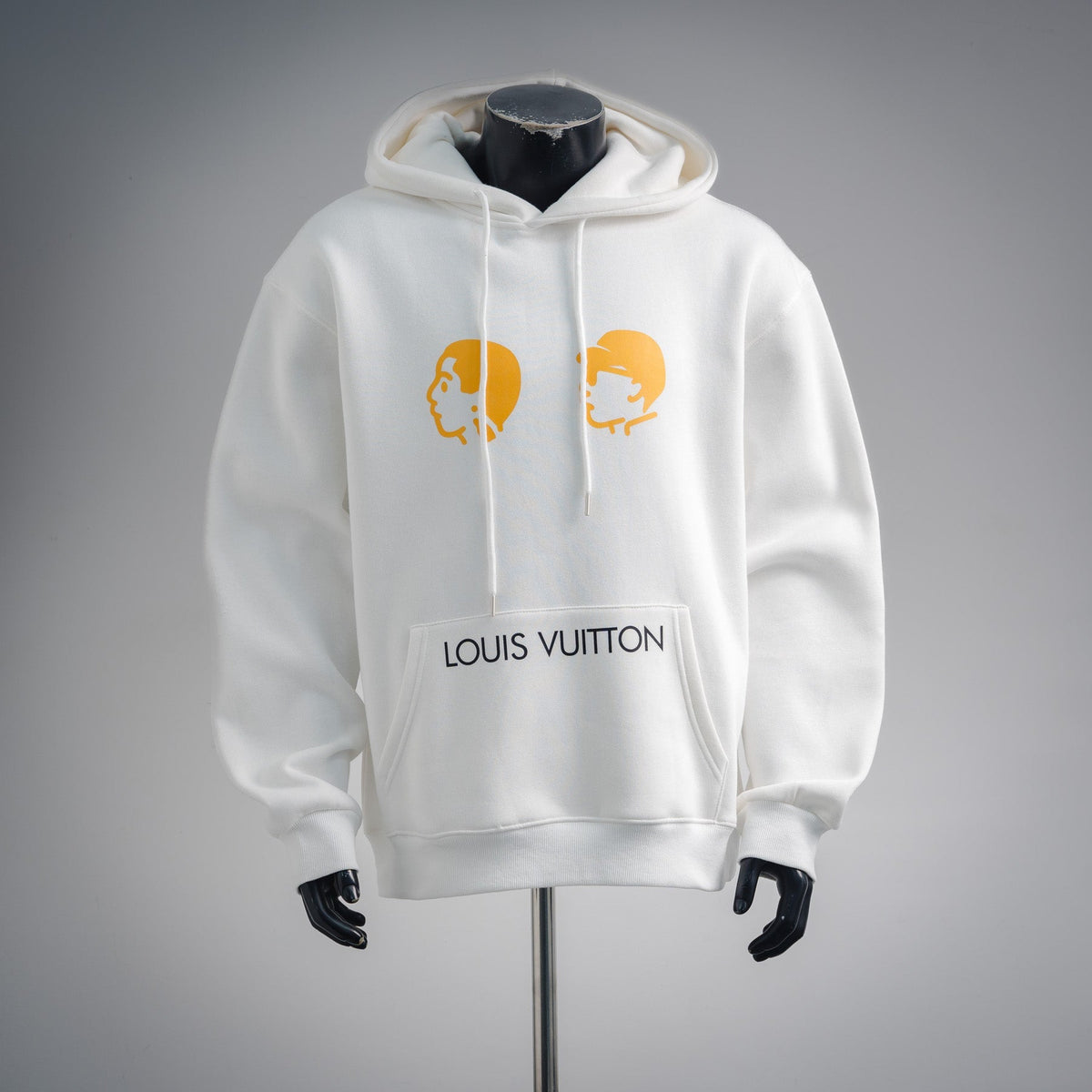Louis 25fw printed hoodie