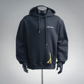 Louis 25fw printed hoodie
