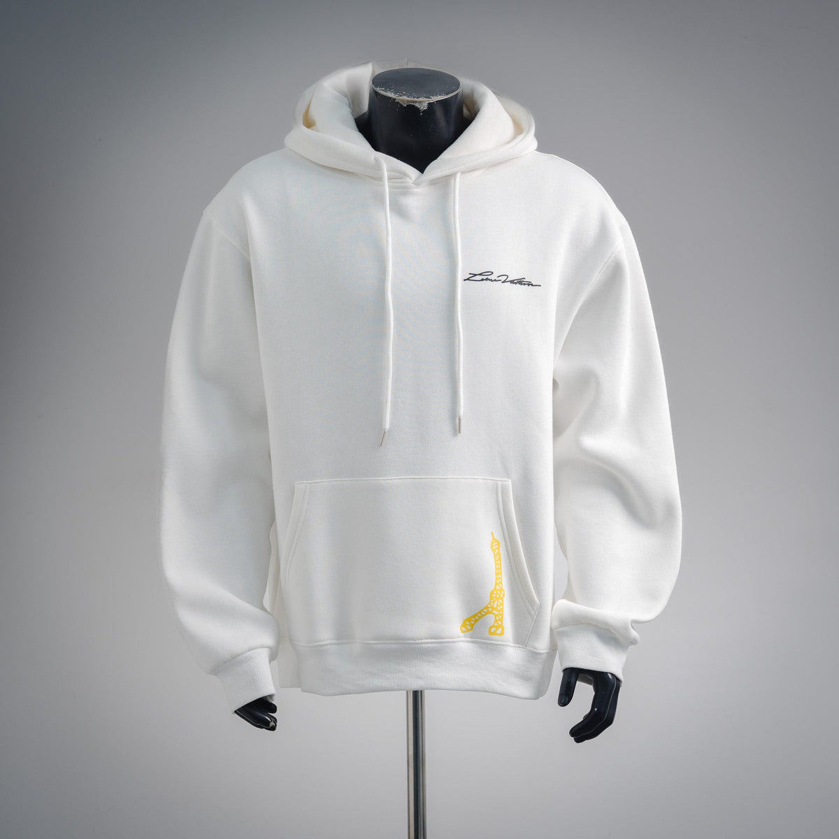 Louis 25fw printed hoodie