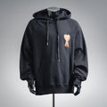 Ami 25fw embroidered hoodie