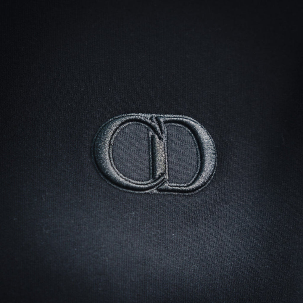 CD 25fw embroidered hoodie