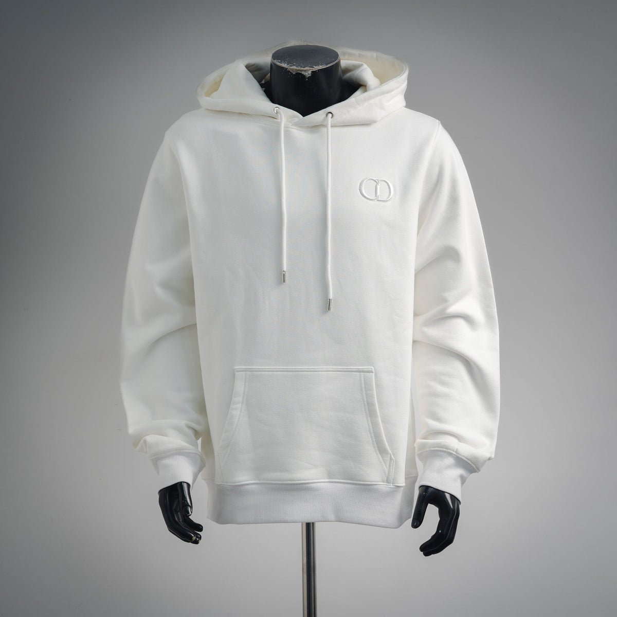 CD 25fw embroidered hoodie