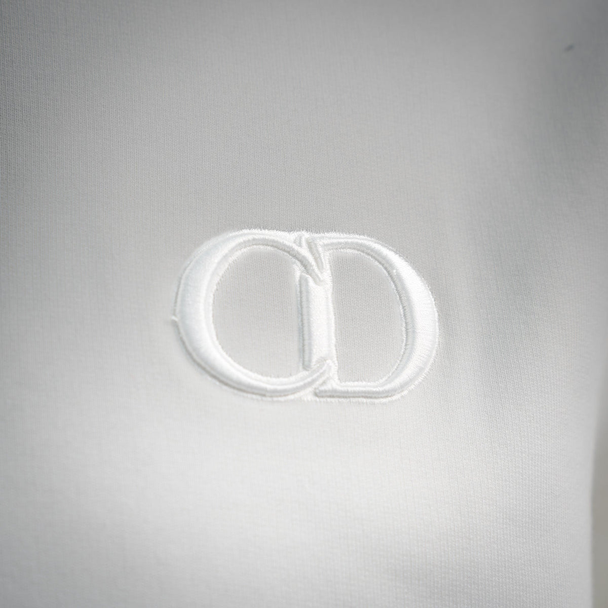 CD 25fw embroidered hoodie