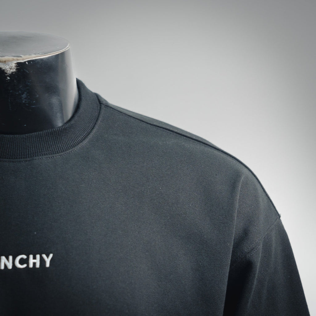 Give 25fw embroidered sweatshirt