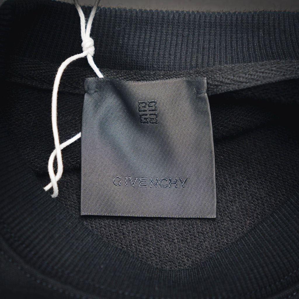 Give 25fw embroidered sweatshirt