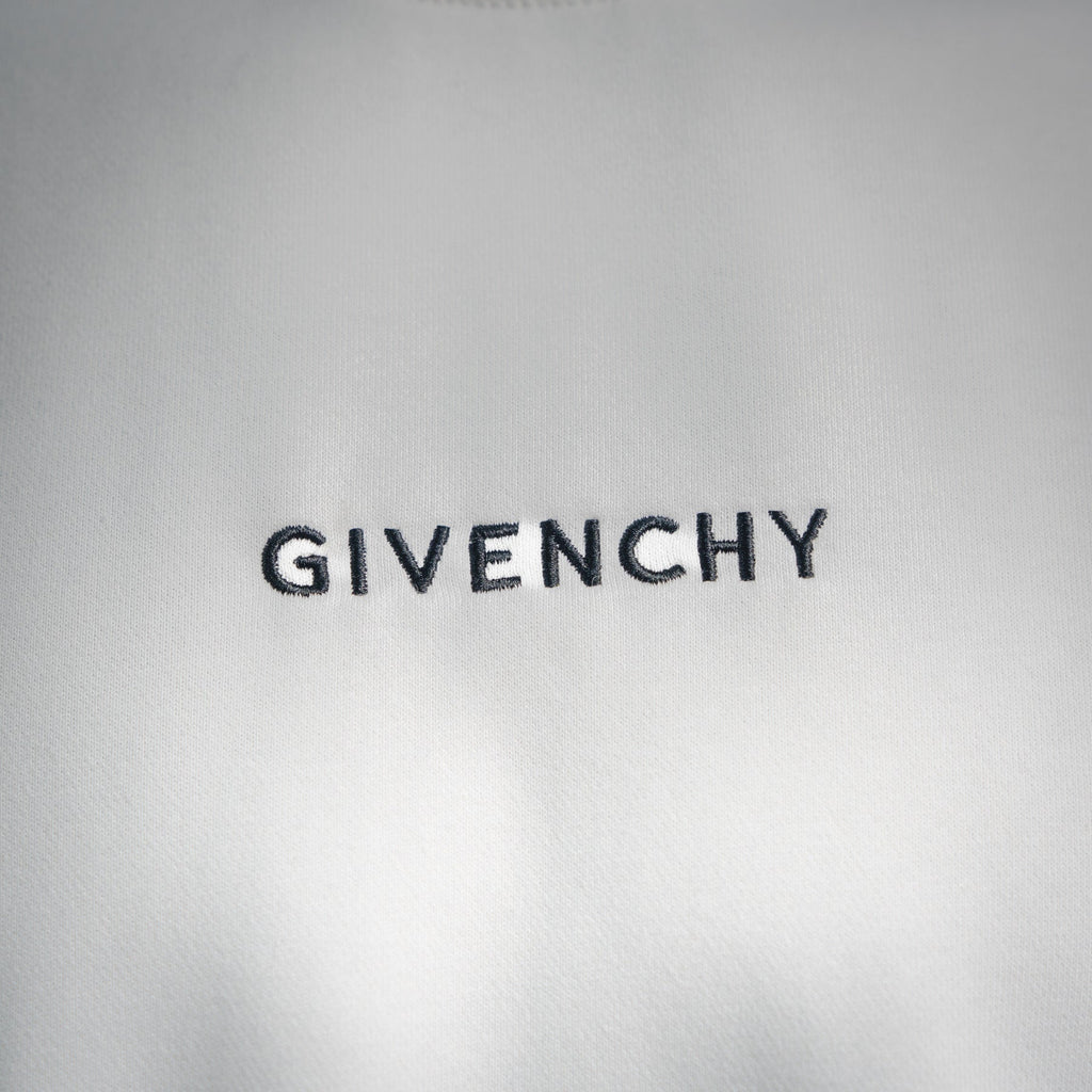 Give 25fw embroidered sweatshirt