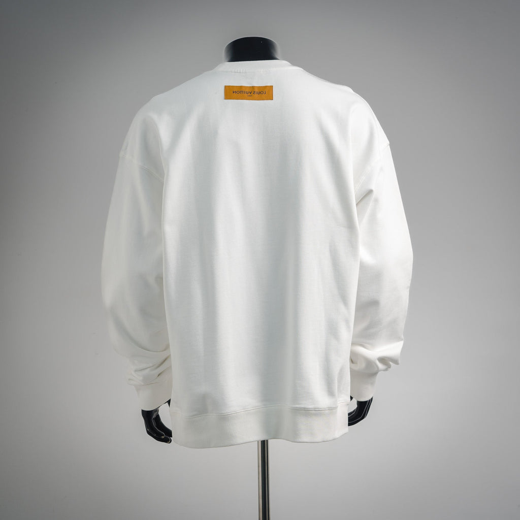 Louis 25fw embroidered sweatshirt