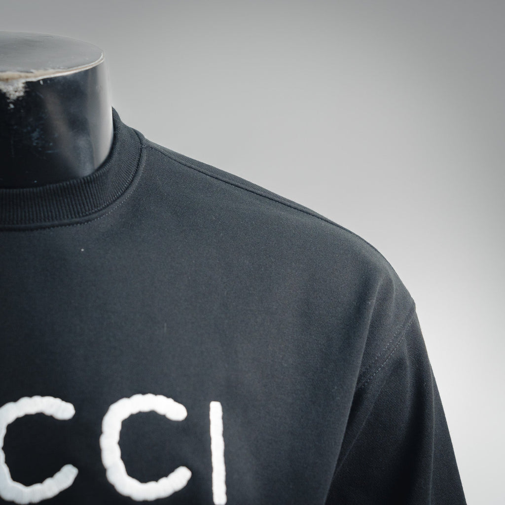Guc 25fw embroidered sweatshirt