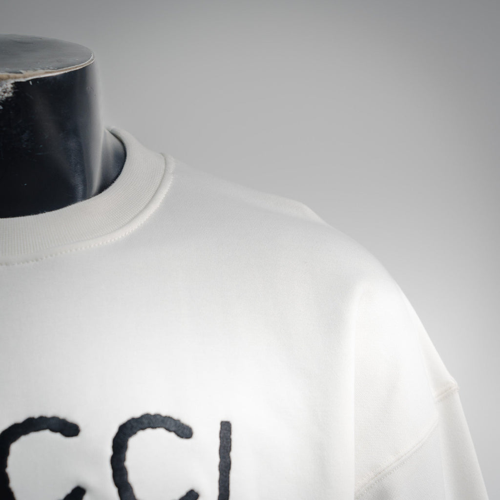 Guc 25fw embroidered sweatshirt