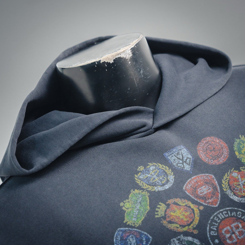 Balen 25fw printed hoodie
