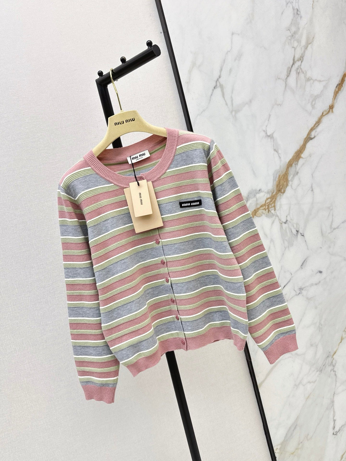 26FW New Striped Knit Cardigan 🤎