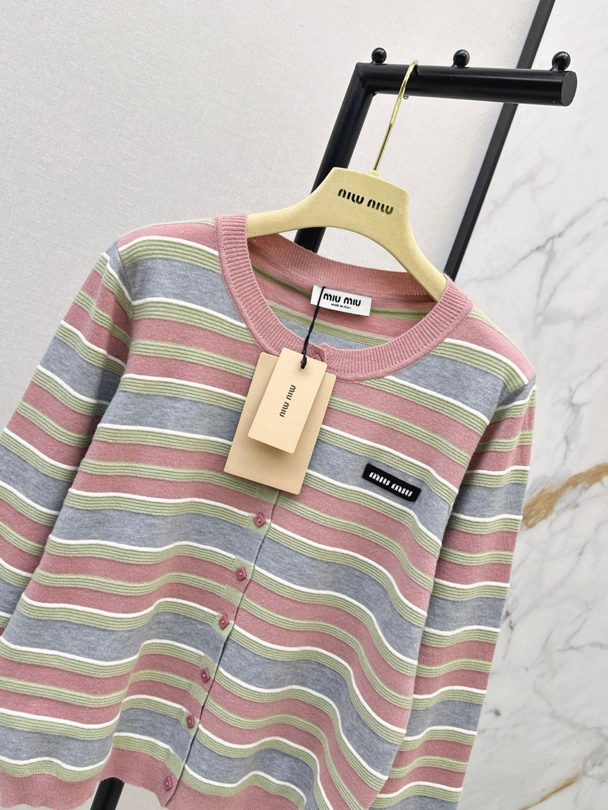26FW New Striped Knit Cardigan 🤎