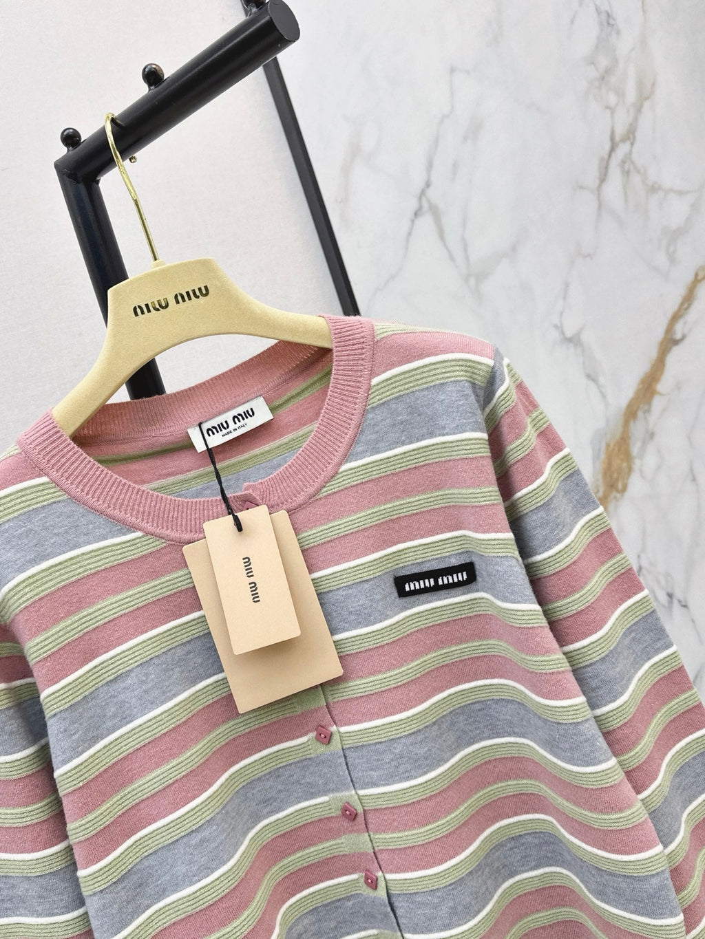 26FW New Striped Knit Cardigan 🤎