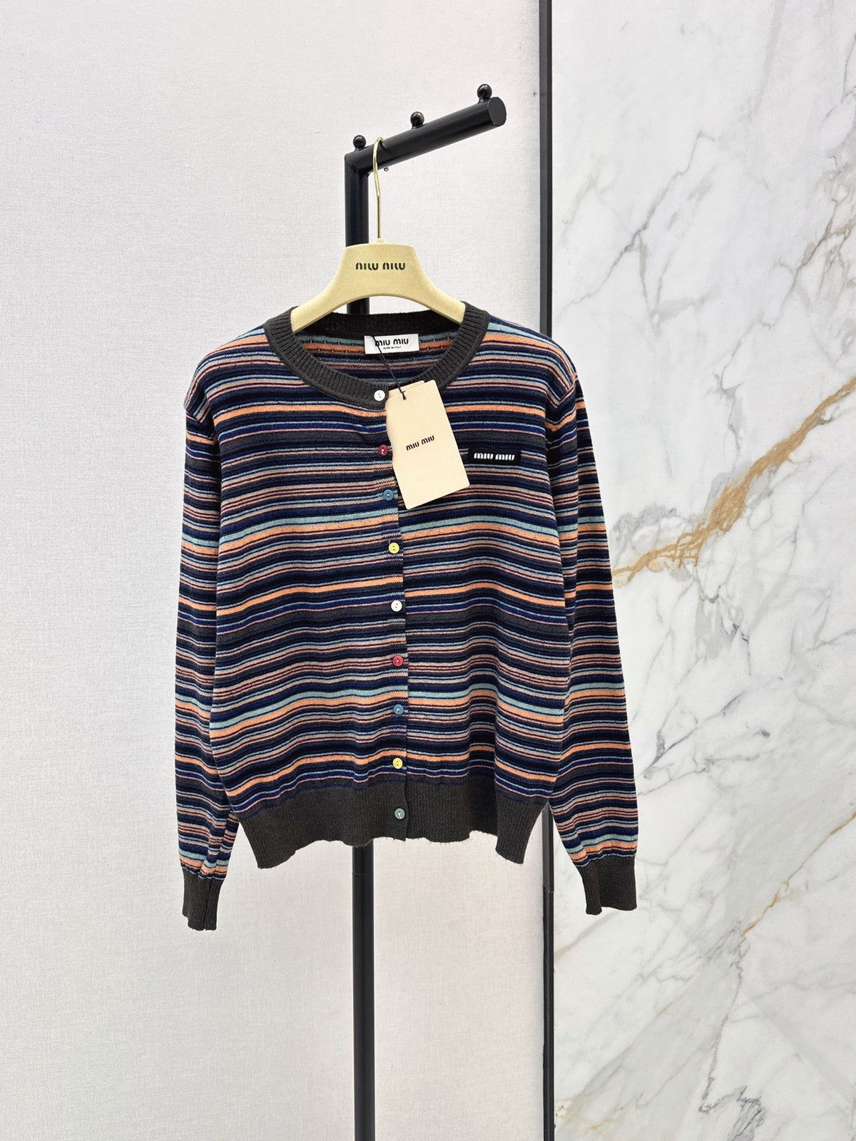 26FW New Striped Knit Cardigan 🤎