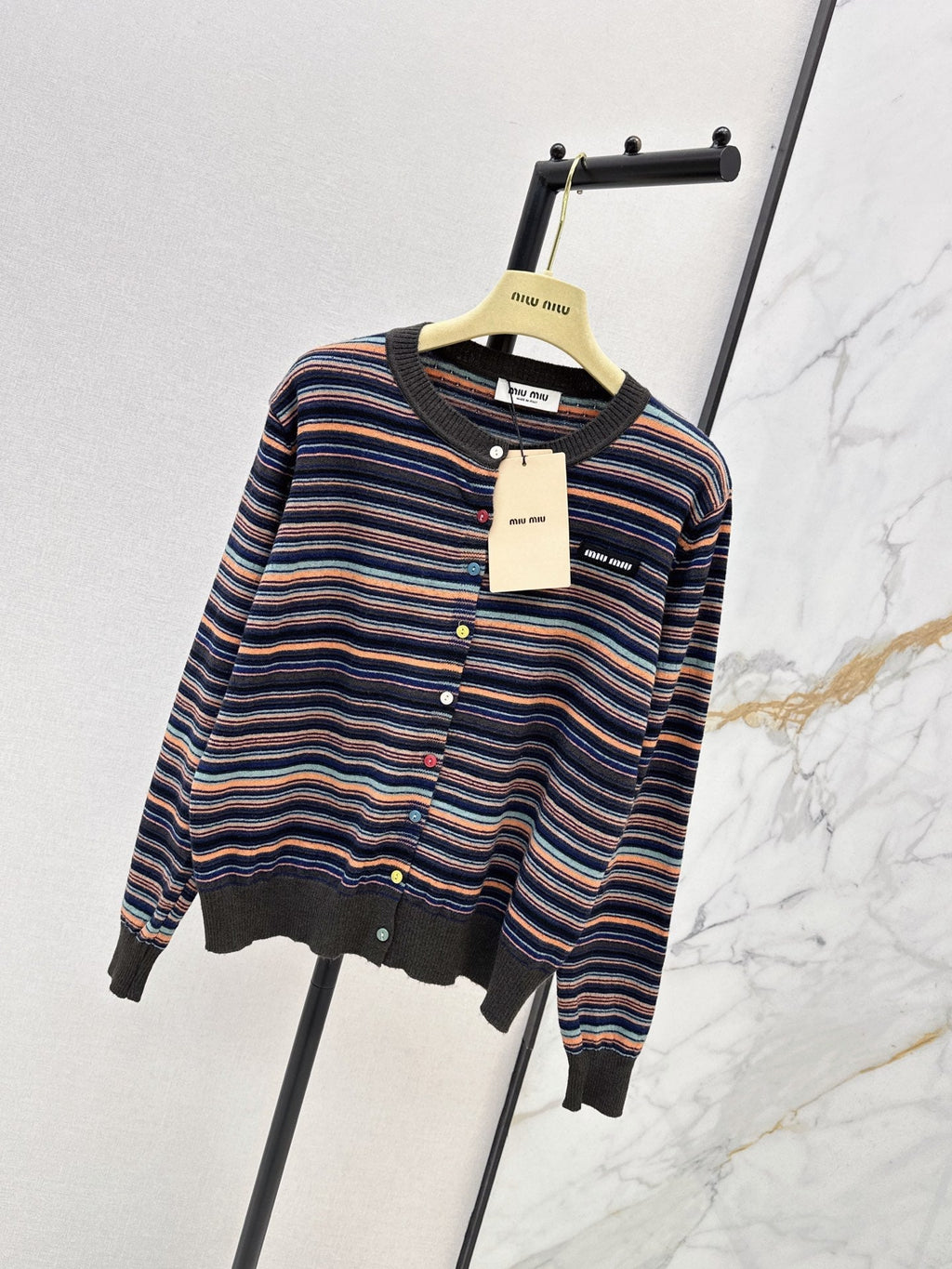 26FW New Striped Knit Cardigan 🤎