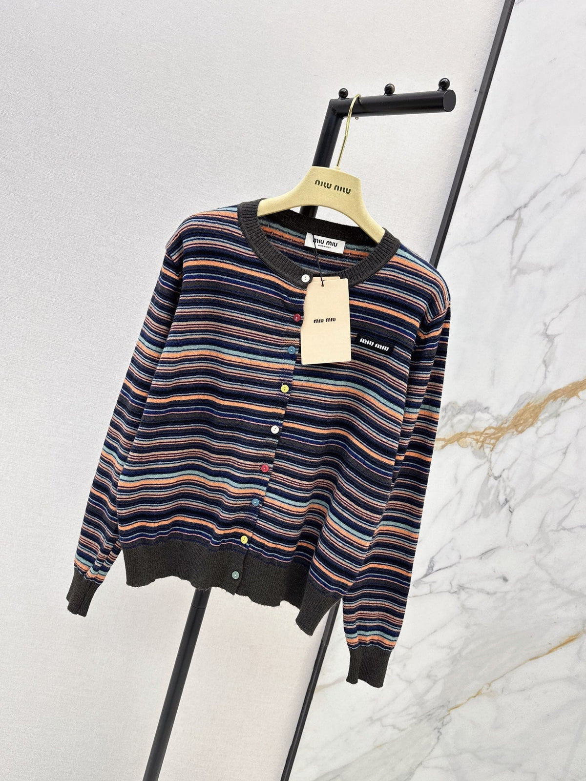26FW New Striped Knit Cardigan 🤎