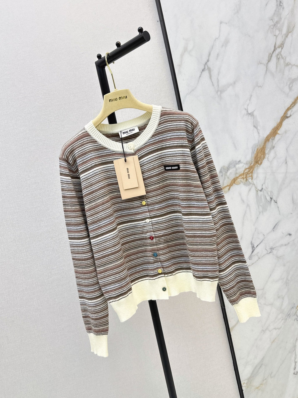 26FW New Striped Knit Cardigan 🤎