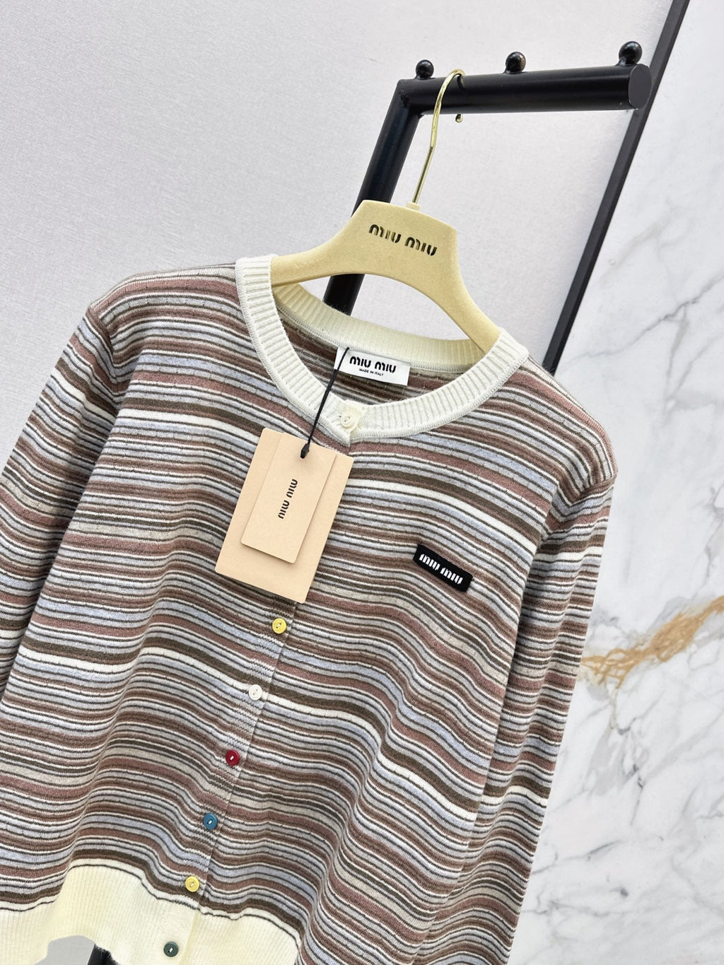 26FW New Striped Knit Cardigan 🤎