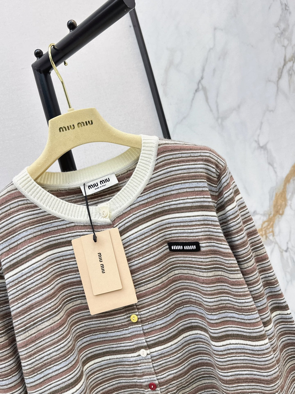 26FW New Striped Knit Cardigan 🤎