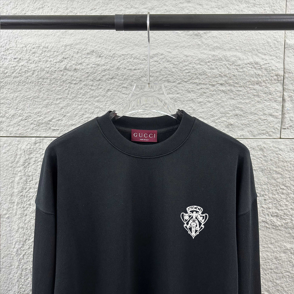 Early Autumn to Winter New Arrivals: Embroidered Long Sleeve Sweatshirt