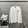 Early Autumn to Winter New Arrivals: Embroidered Long Sleeve Sweatshirt