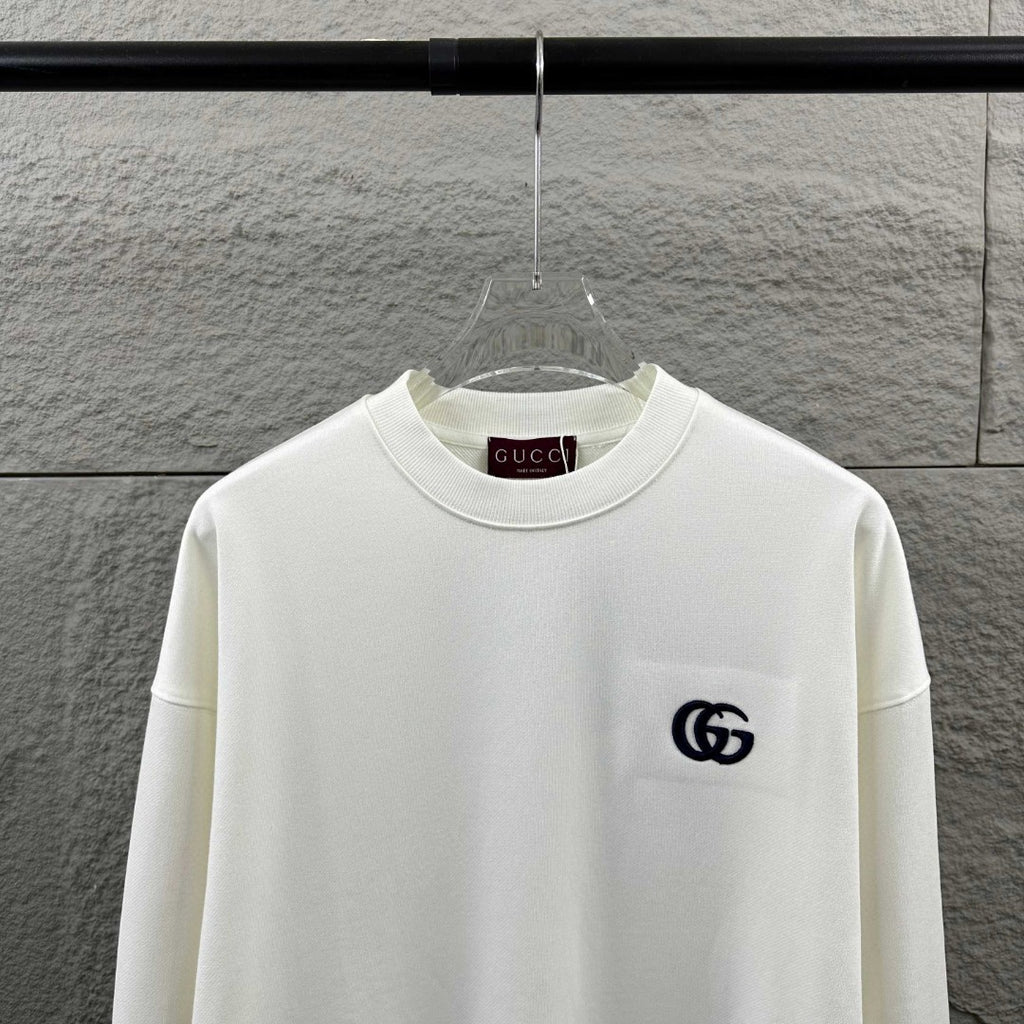 Early Autumn to Winter New Arrivals: Embroidered Long Sleeve Sweatshirt