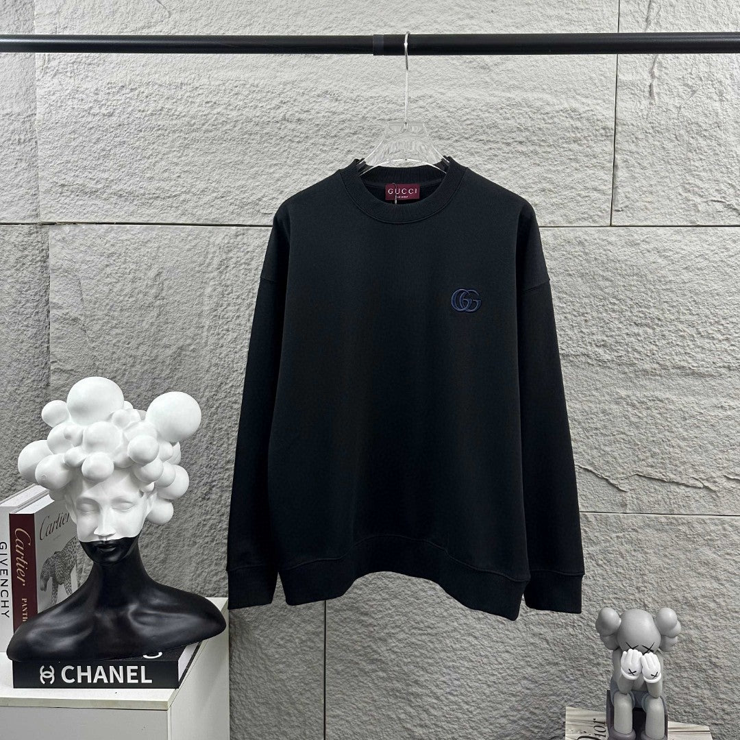Early Autumn to Winter New Arrivals: Embroidered Long Sleeve Sweatshirt