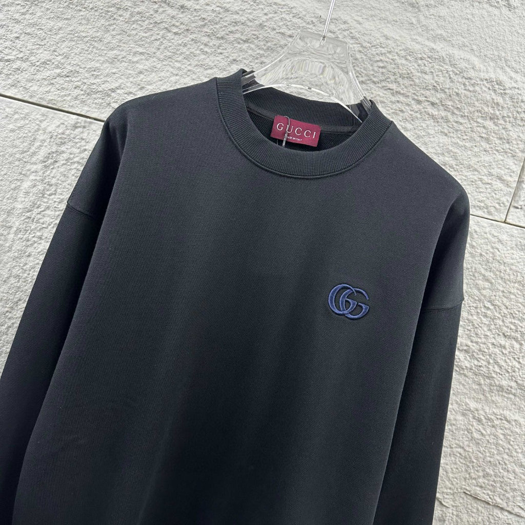 Early Autumn to Winter New Arrivals: Embroidered Long Sleeve Sweatshirt