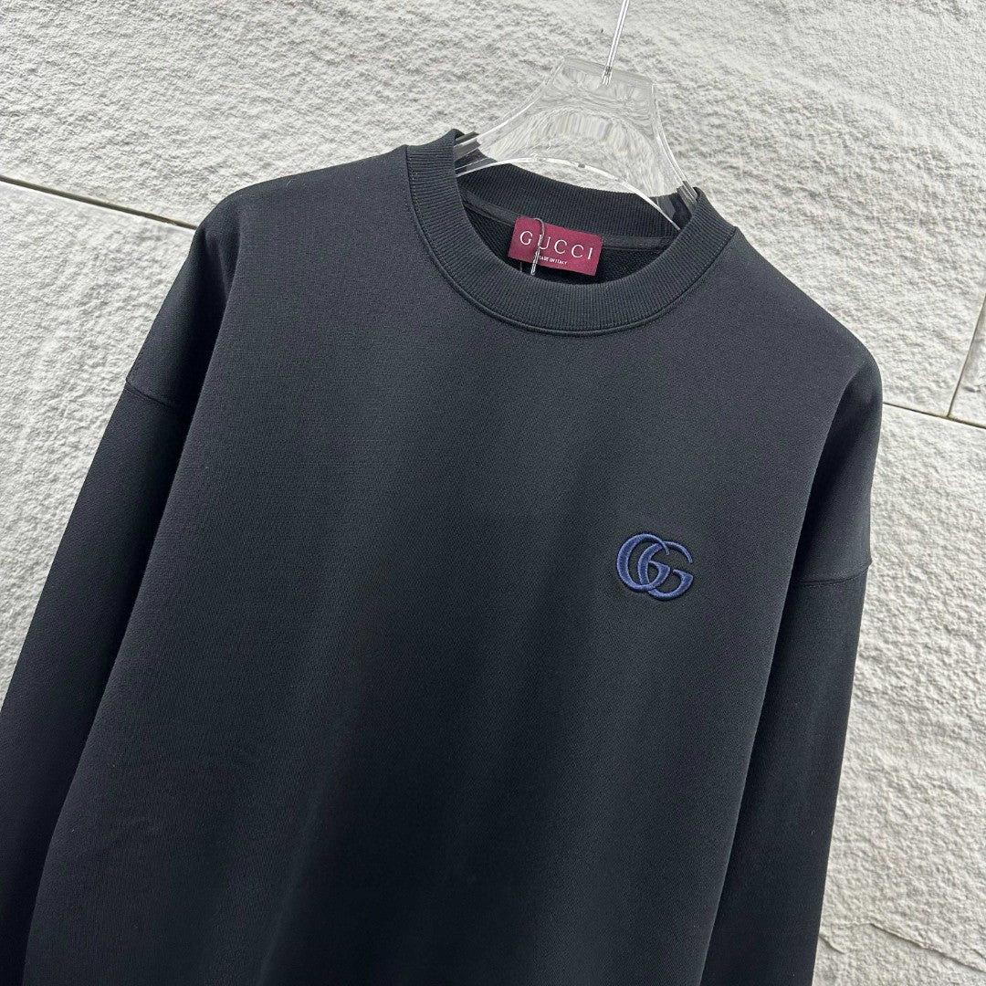 Early Autumn to Winter New Arrivals: Embroidered Long Sleeve Sweatshirt
